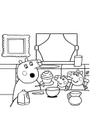 Peppa Pig kleurplaat 35